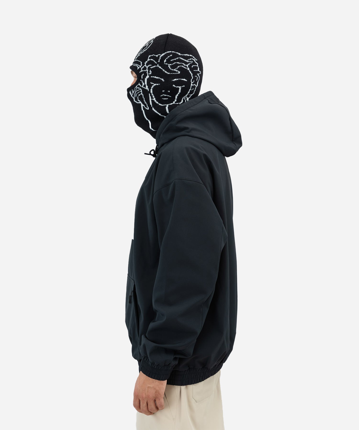 BeyondMedalsSoftshellHoodieBlack-ModelSide_000bd967-b98c-4f4a-b37e-13258377fa9b