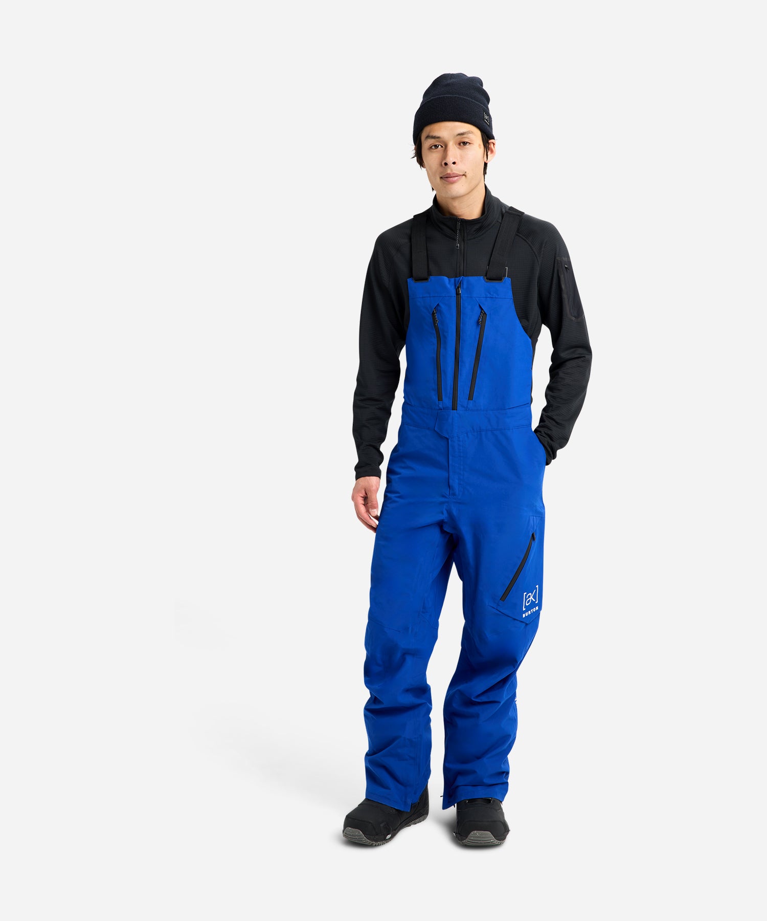 BurtonAKGORE-TEXCyclic2LBib2026TealBlue-ModelFront