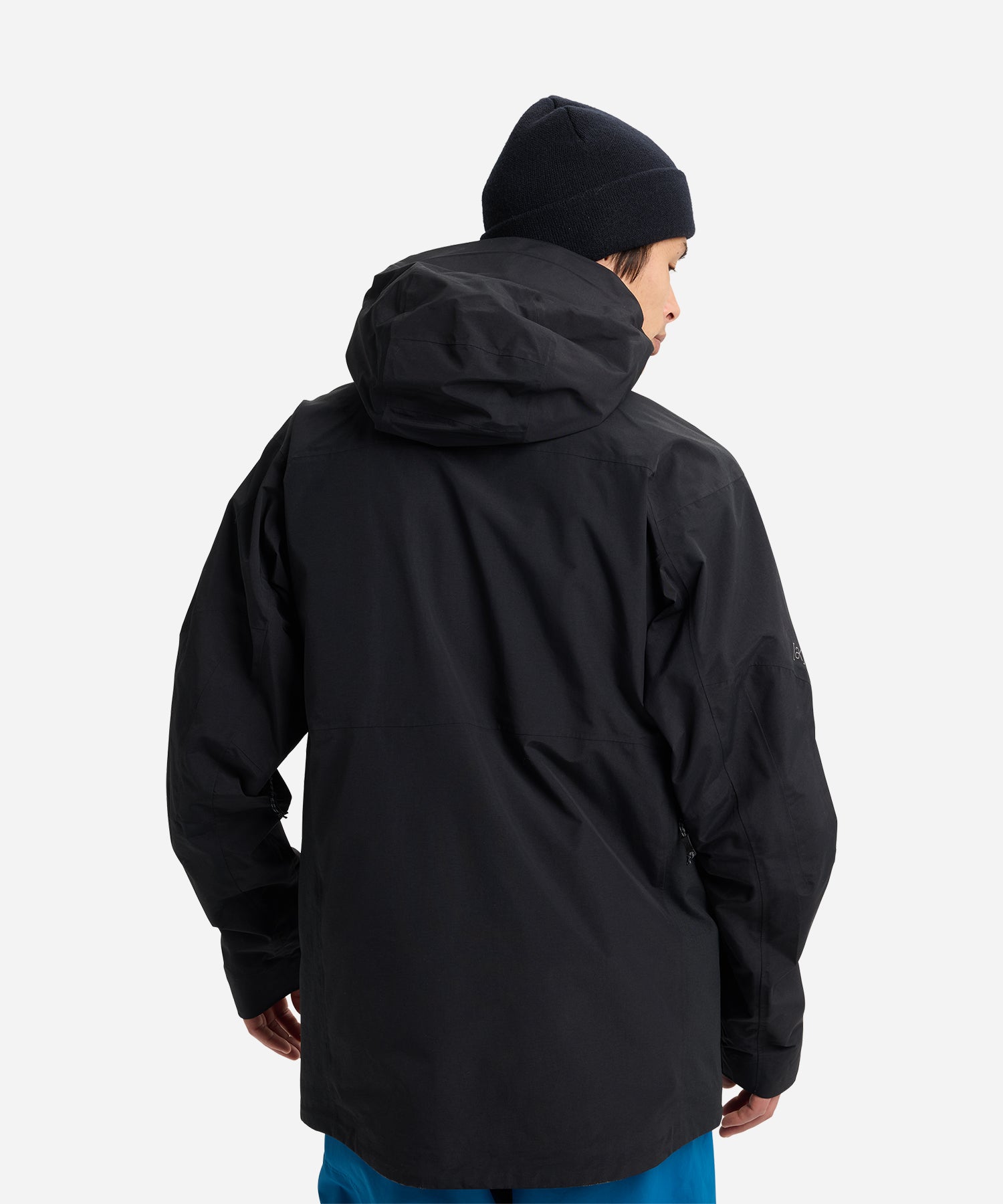 BurtonAKGORE-TEXCyclic2LJacketTrueBlack-ModelBack