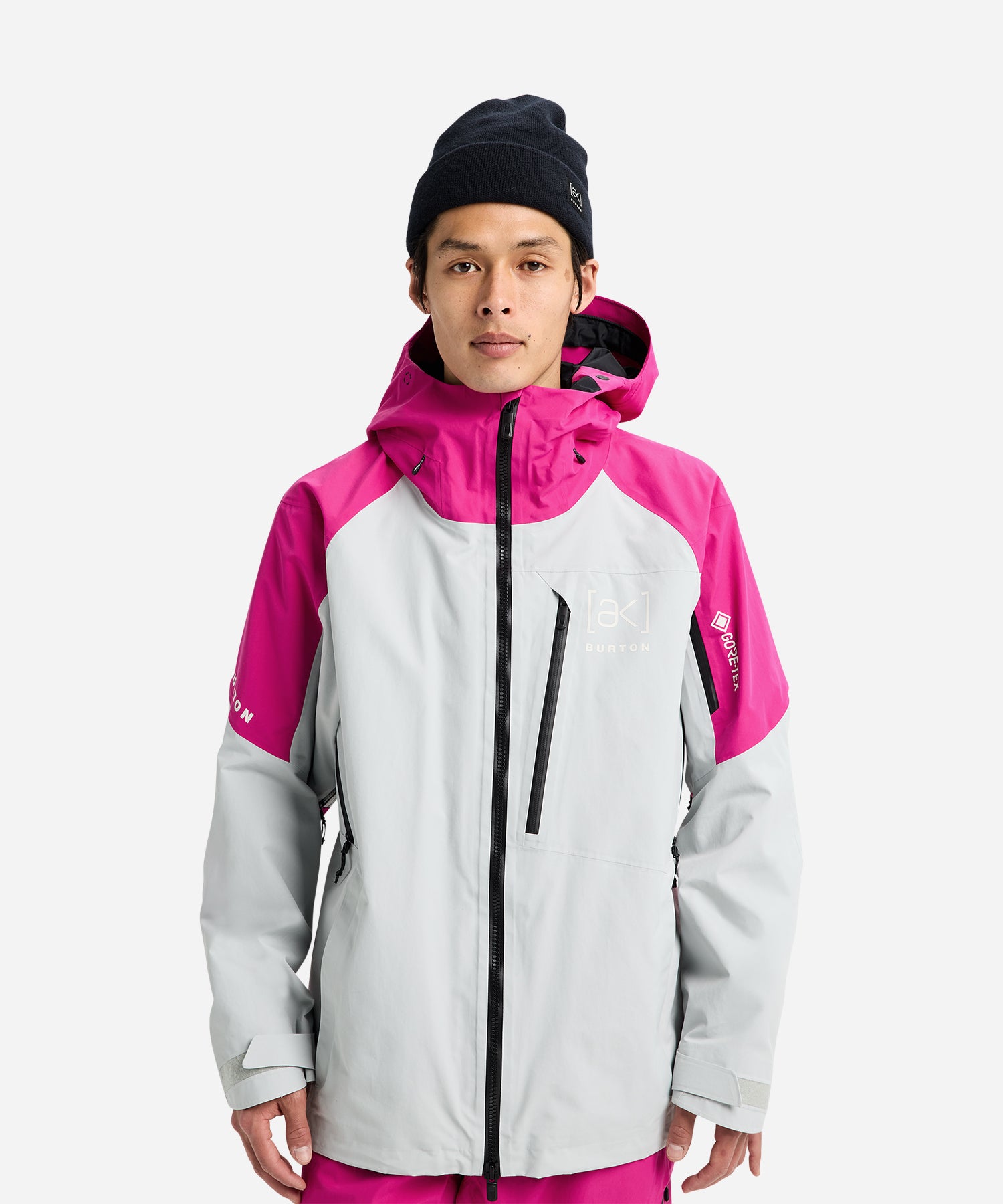 BurtonAKGORE-TEXCyclic2LJacketVeryBerry_GreyCloud-ModelFront