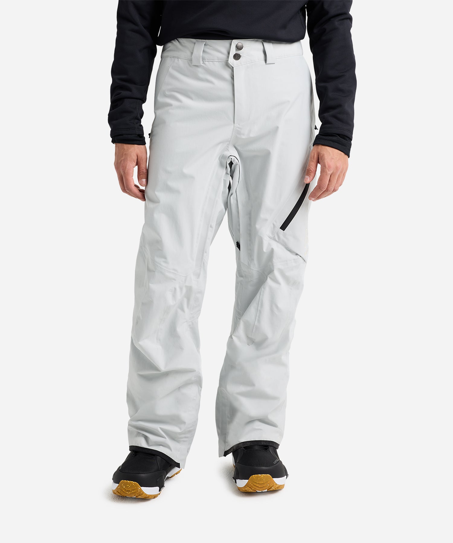 BurtonAKGORE-TEXCyclic2LPant2026GreyCloud-ModelFront