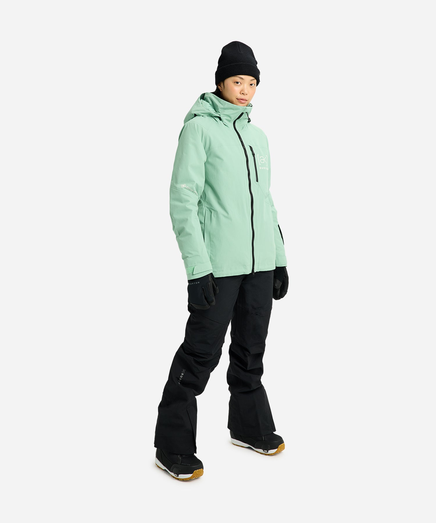 BurtonAKGORE-TEXEmbarkJacket2026SoftSage-ModelFullBody