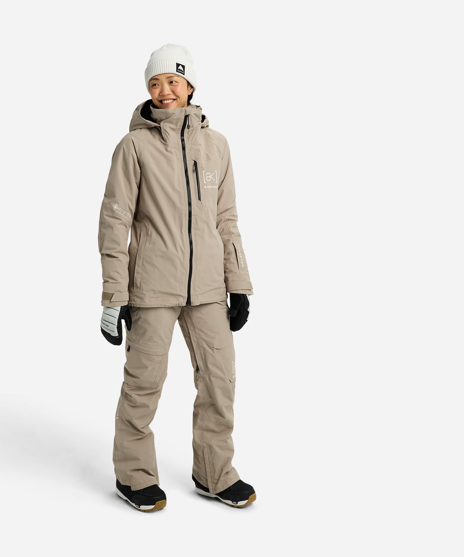 BurtonAKGORE-TEXEmbarkJacket2026SummitTaupe-ModelFullBody