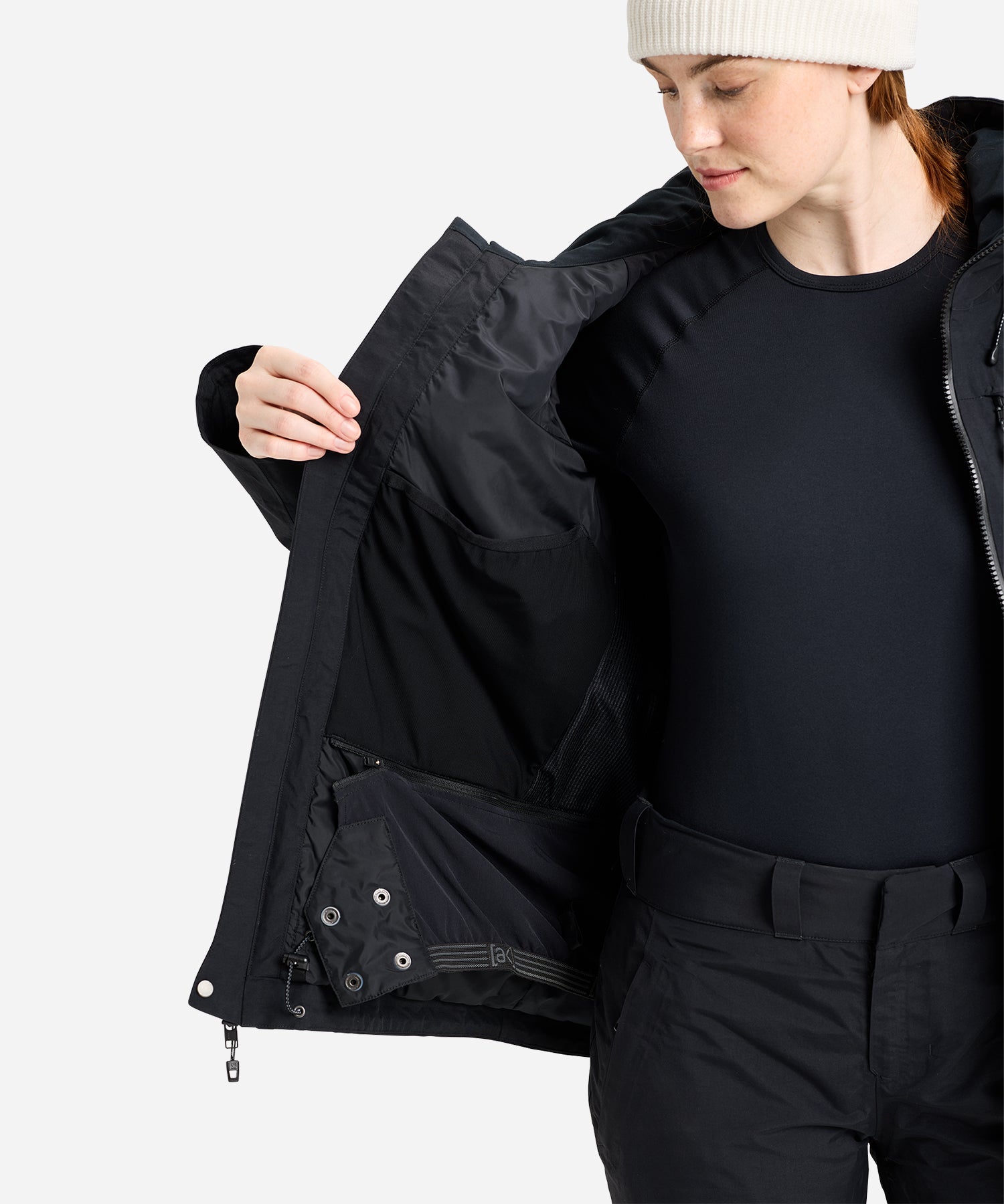 BurtonAKGORE-TEXEmbarkJacket2026TrueBlack-Lining