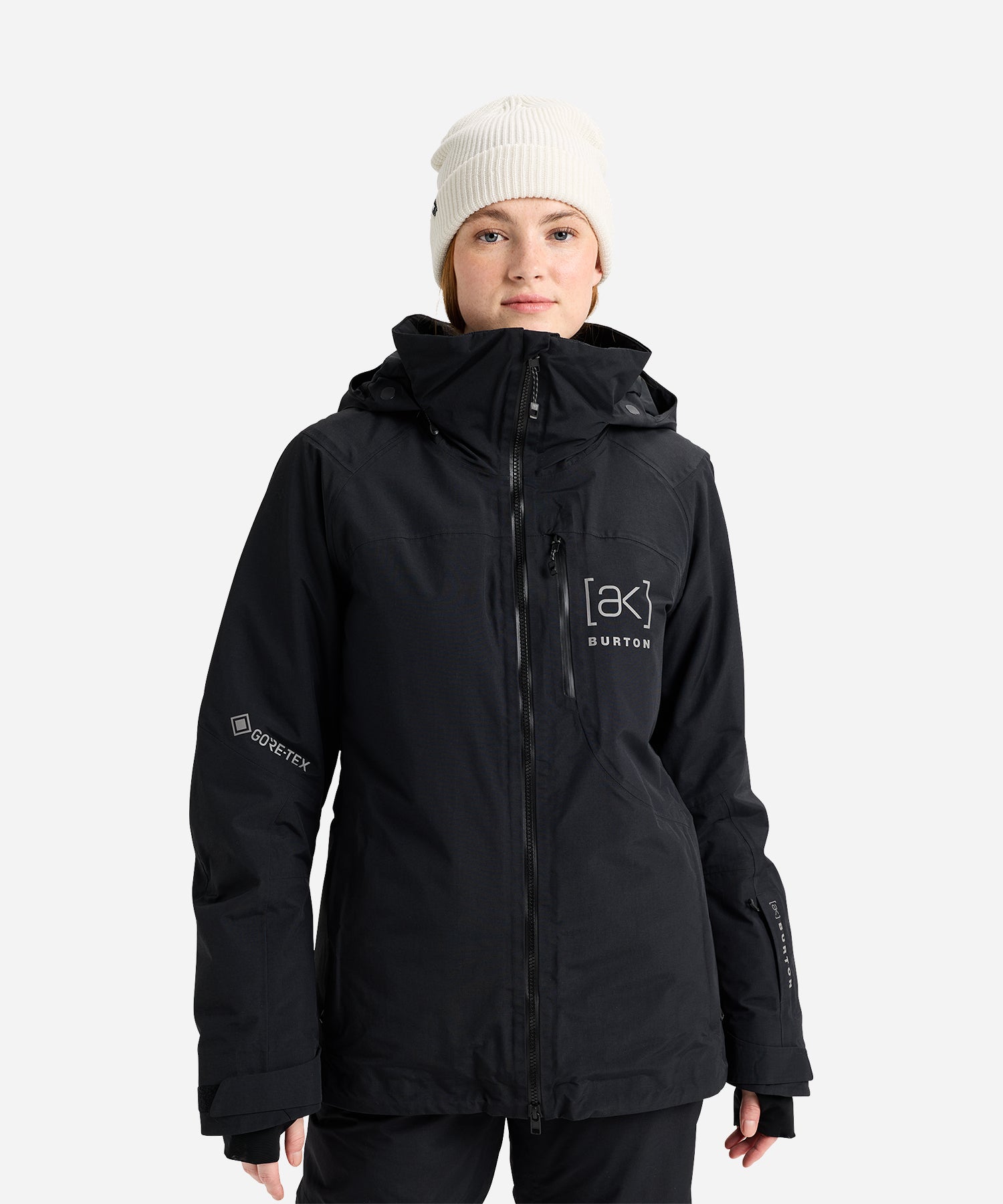 BurtonAKGORE-TEXEmbarkJacket2026TrueBlack-ModelFront