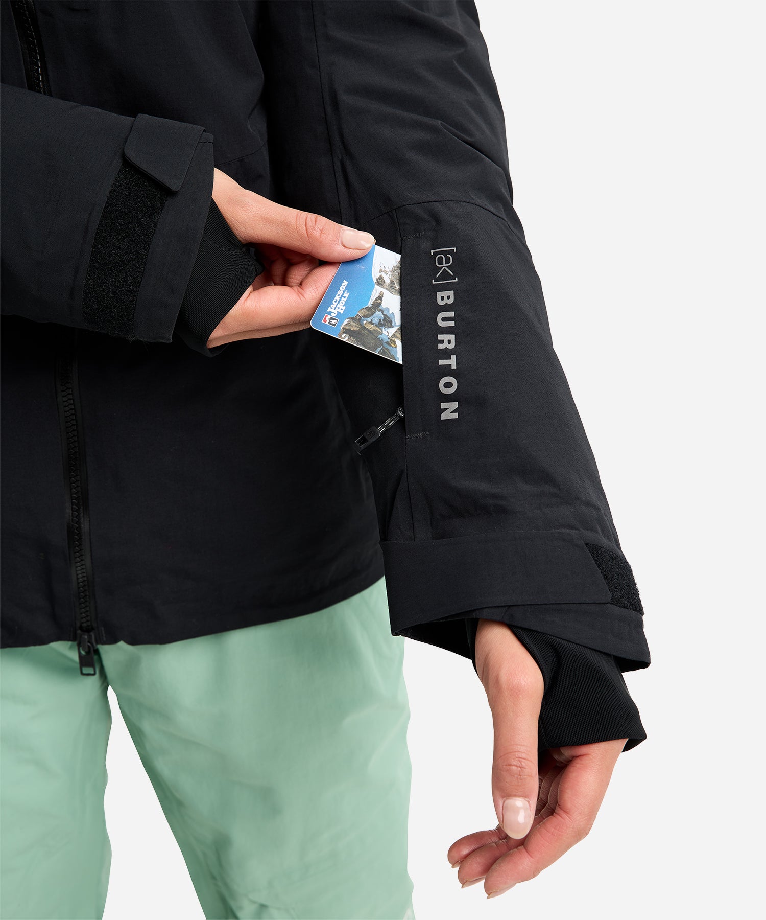 BurtonAKGORE-TEXFlareDown2LJacket2026TrueBlack-PassPocket