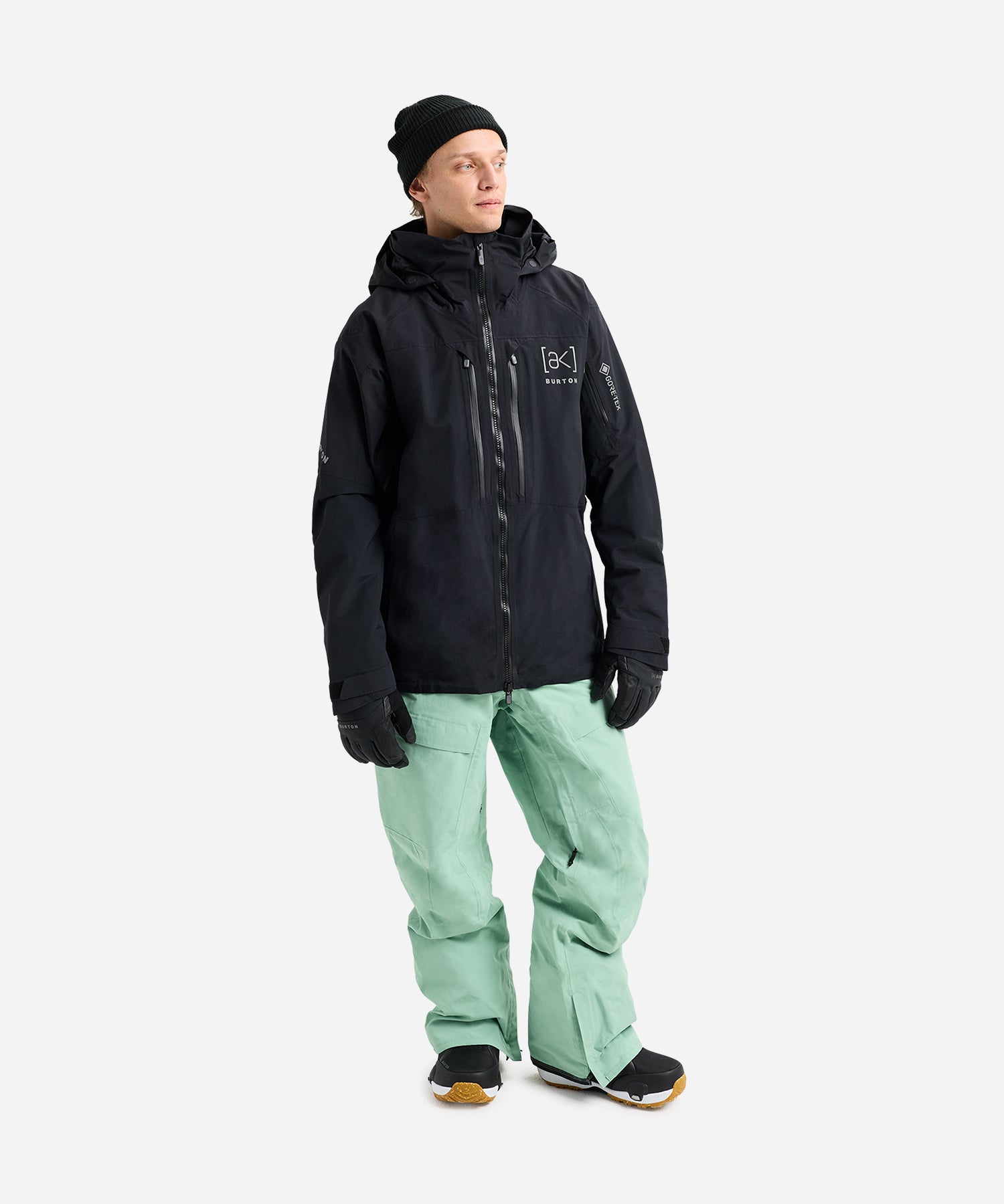 BurtonAKGORE-TEXSwash2LJacket2026TrueBlack-ModelFullBody