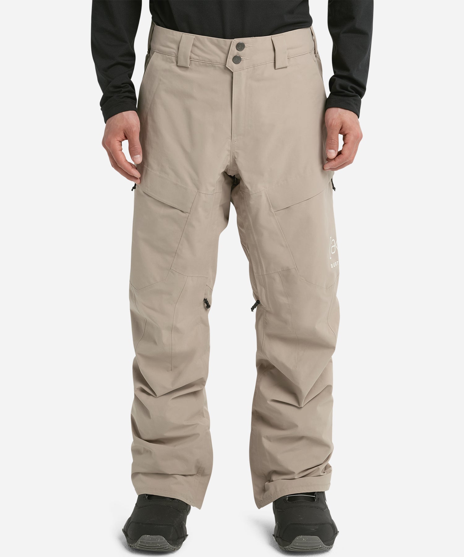 BurtonAKGORE-TEXSwash2LPant2026SummitTaupe-ModelFront