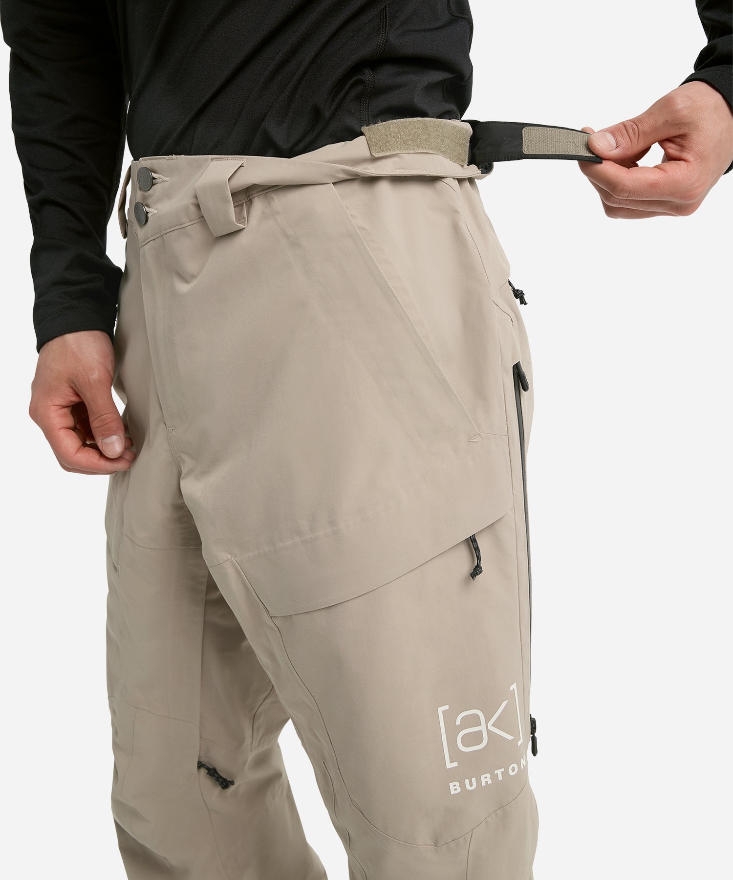 BurtonAKGORE-TEXSwash2LPant2026SummitTaupe-WaistAdjuster