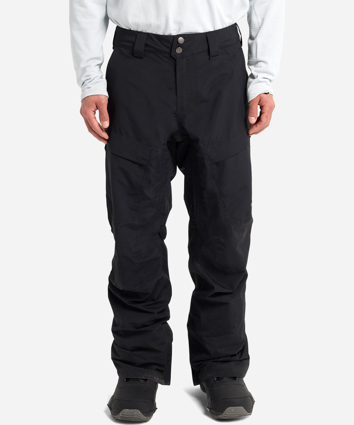 BurtonAKGORE-TEXSwash2LPant2026TrueBlack-ModelFront