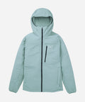 Burton AK Helium Stretch Hooded Jacket Petrol Green