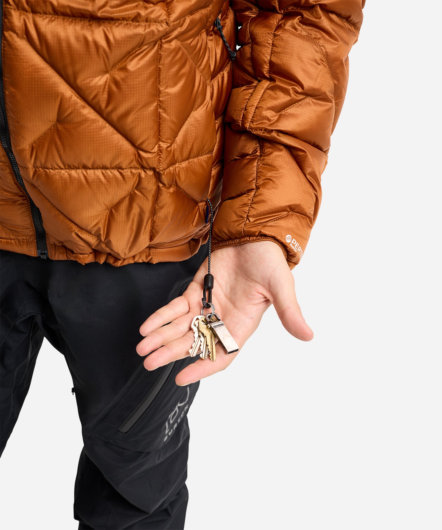 BurtonAKMen_sBakerDownHoodedJacketChestnut-KeyChain