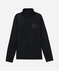 Burton AK Women's Helium Grid Fleece Quarter-Zip True Black