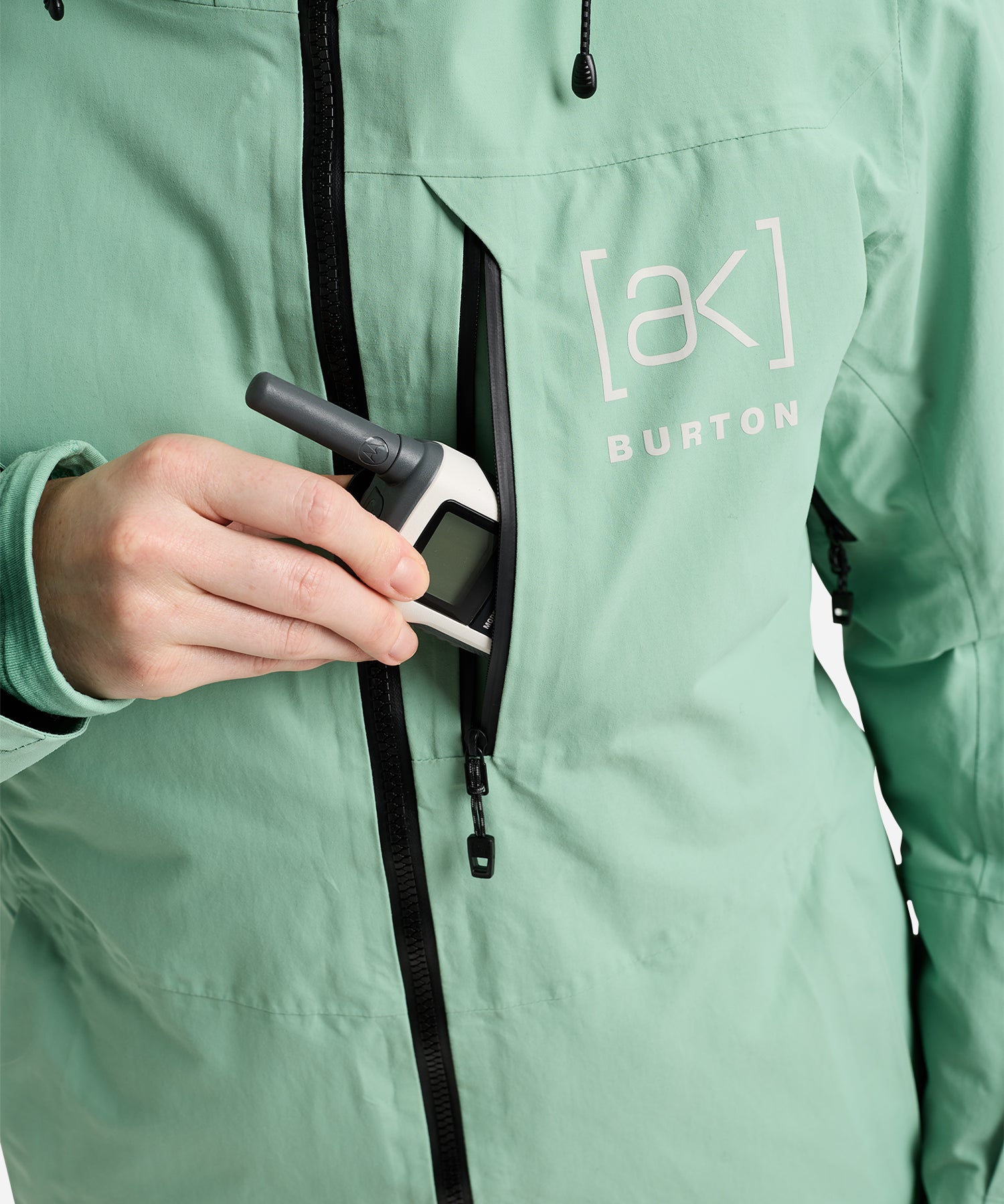 BurtonAkGORE-TEXFlareDown2lJacket2026SoftSage-ChestPocket