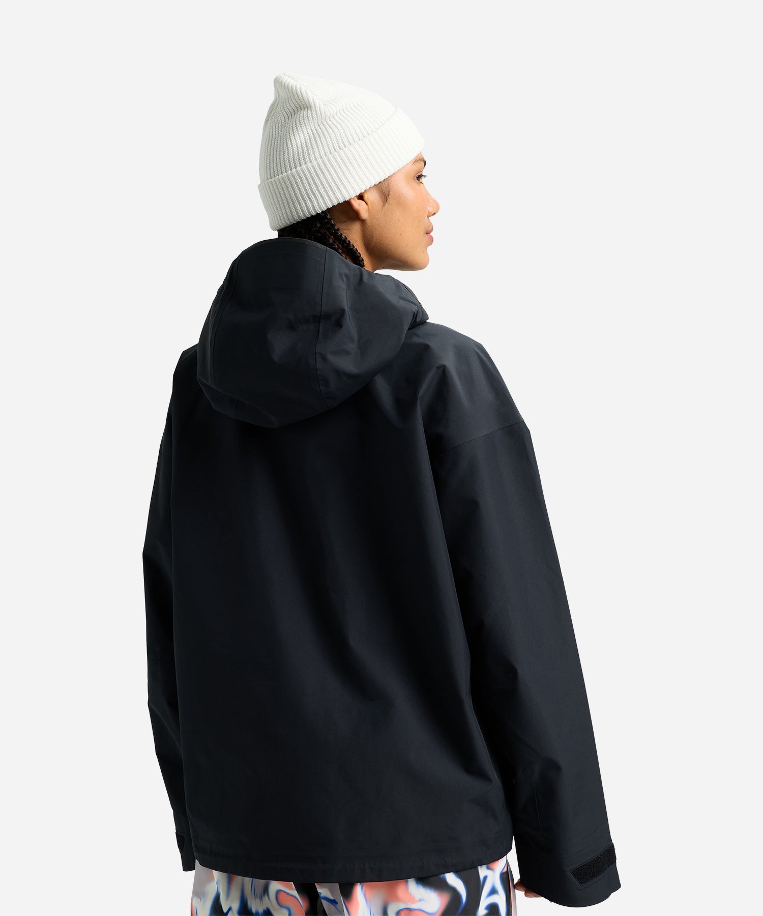BurtonFuturetrust3LJacketTrueBlack-ModelBack