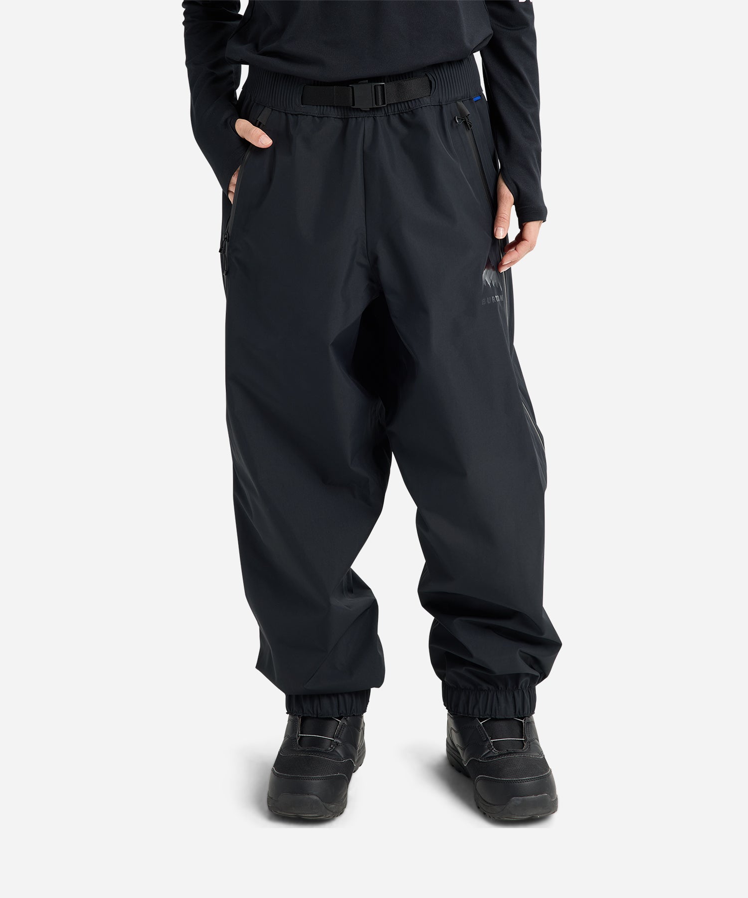 BurtonFuturetrust3LPantTrueBlack-WomanFront
