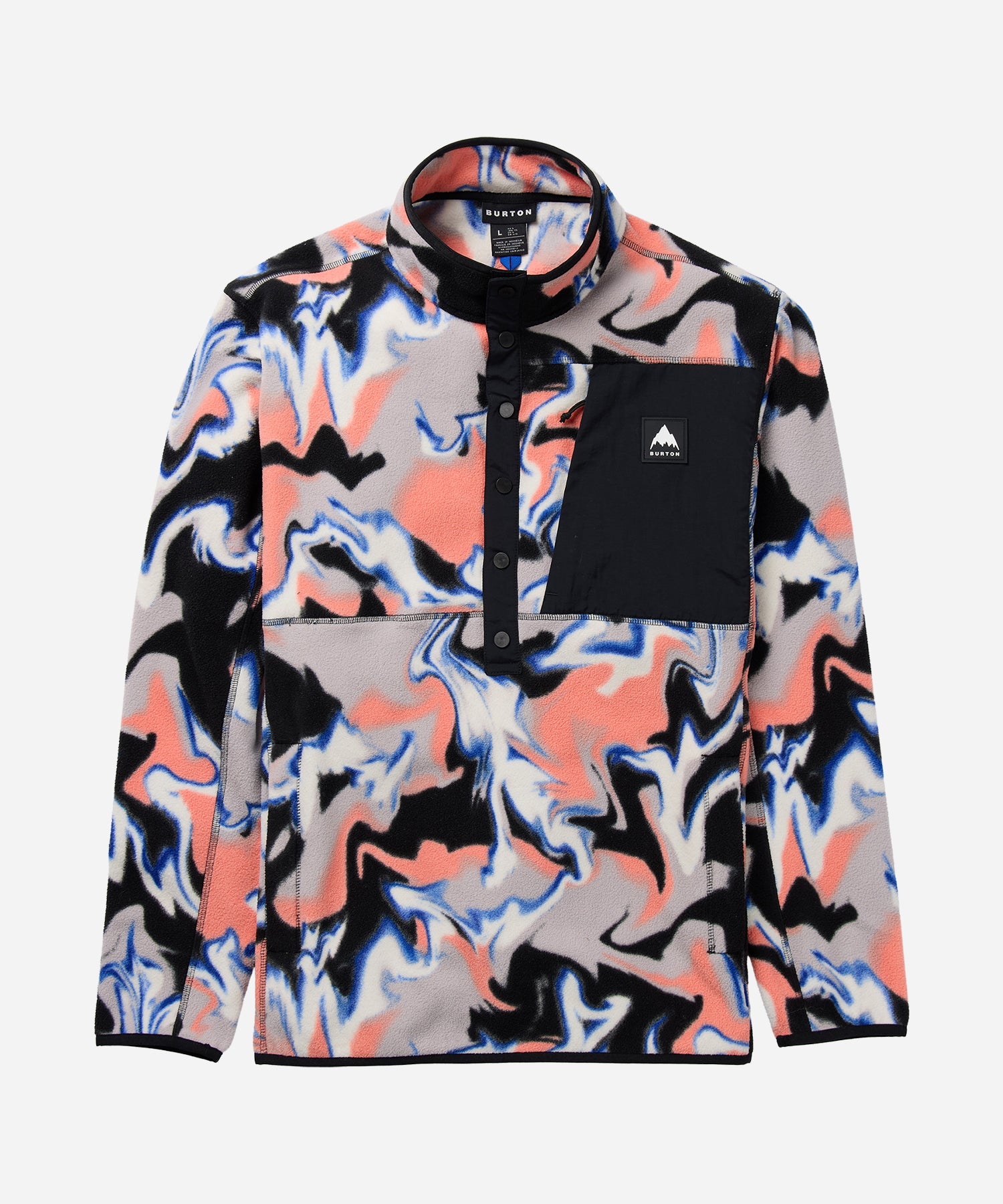 BurtonMen_sCinderFleecePulloverDazed-GhostFront