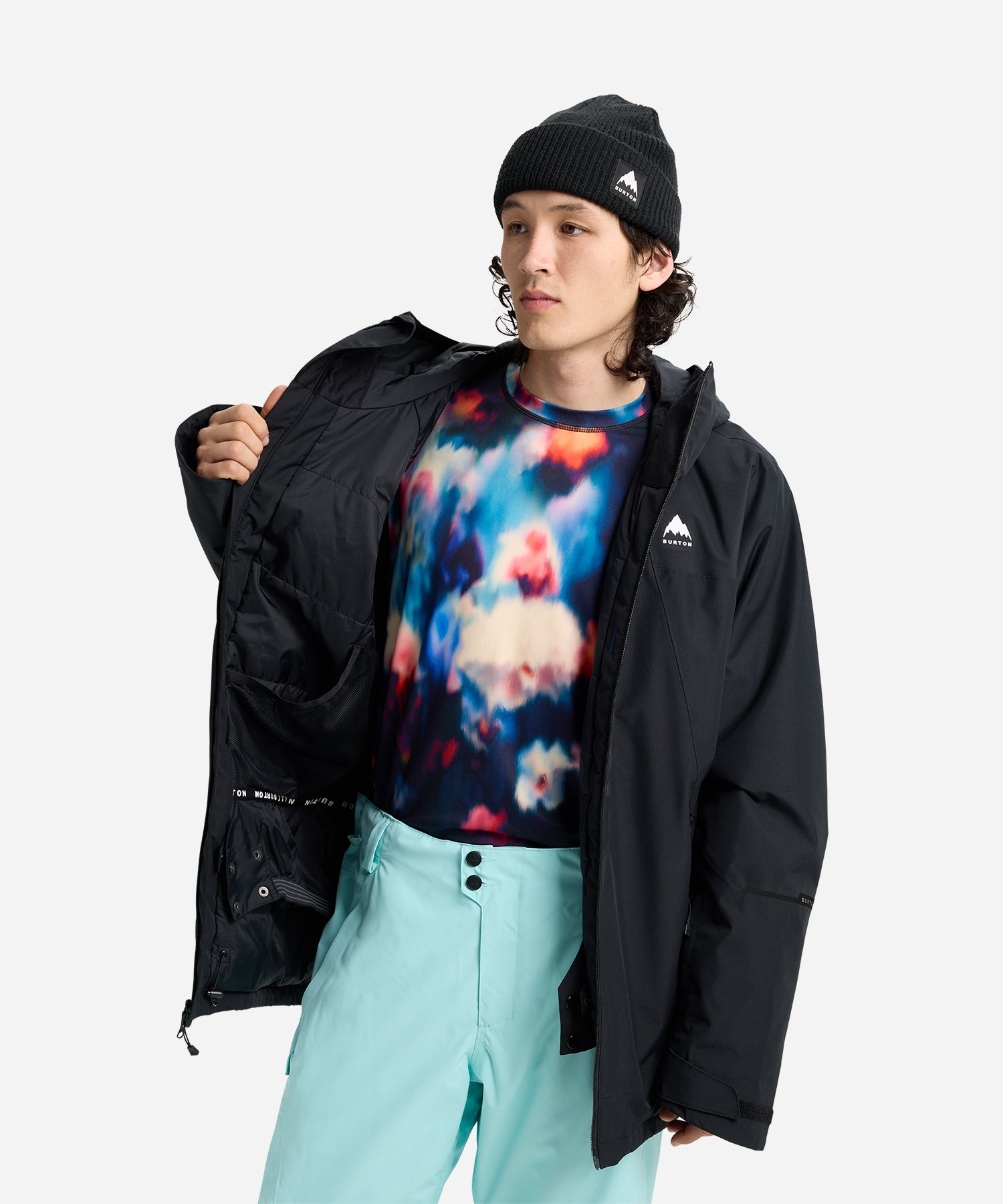 BurtonMen_sReserve2LInsulatedJacketTrueBlack-JacketOpen