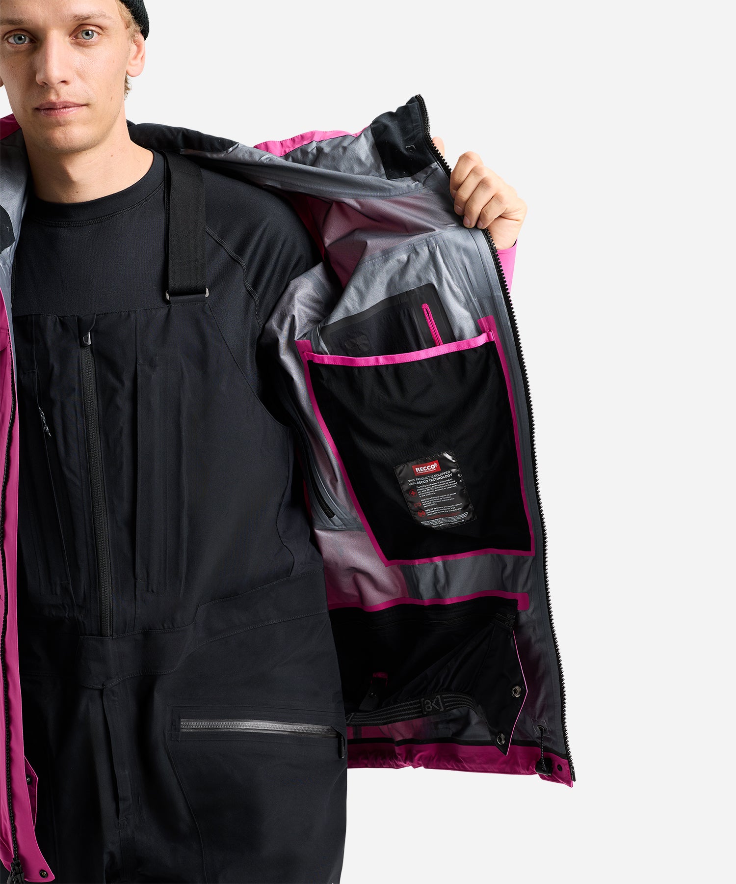 Burton_ak_GORE-TEXHoverStretch3LJacket2026VerryBerry-JacketOpen