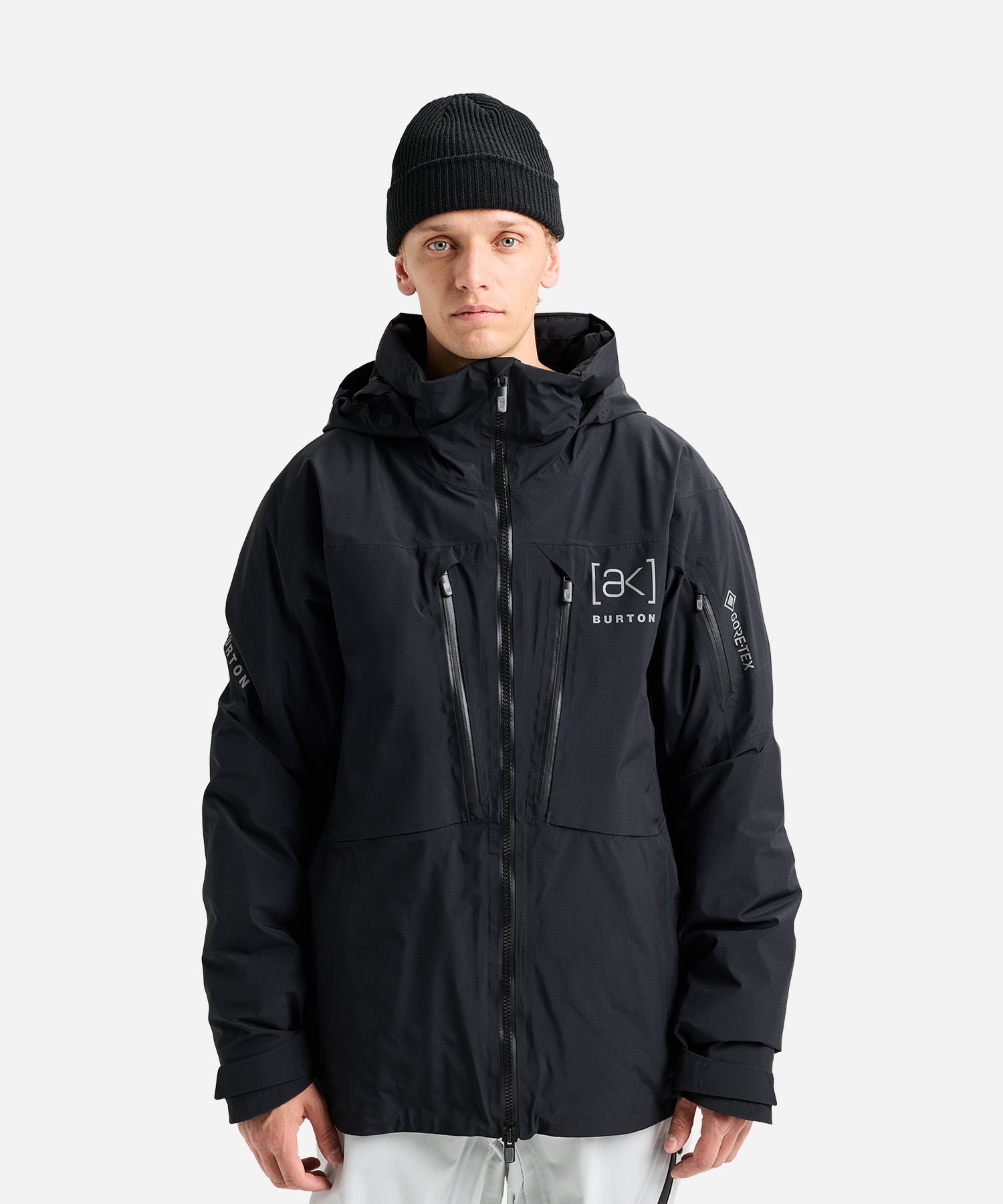 Burton_ak_GORE-TEXLZDownJacket2026TrueBlack-ModelFront