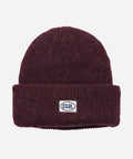 CoalTheEarlBeanieHeatherBurgundy
