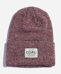 CoalTheUniformBeanieDarkBurgandyMarl
