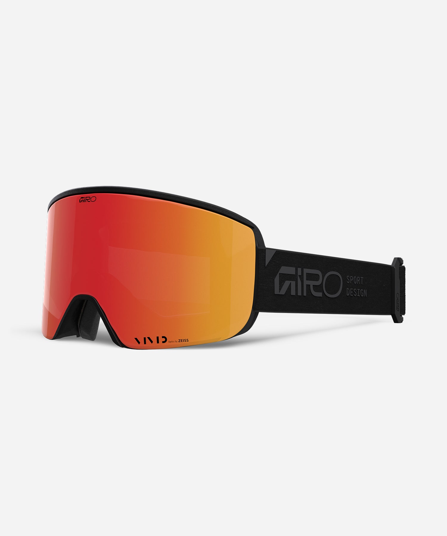 Giro Axis AF Goggles Stacked Black - VIVID Ember Infrared