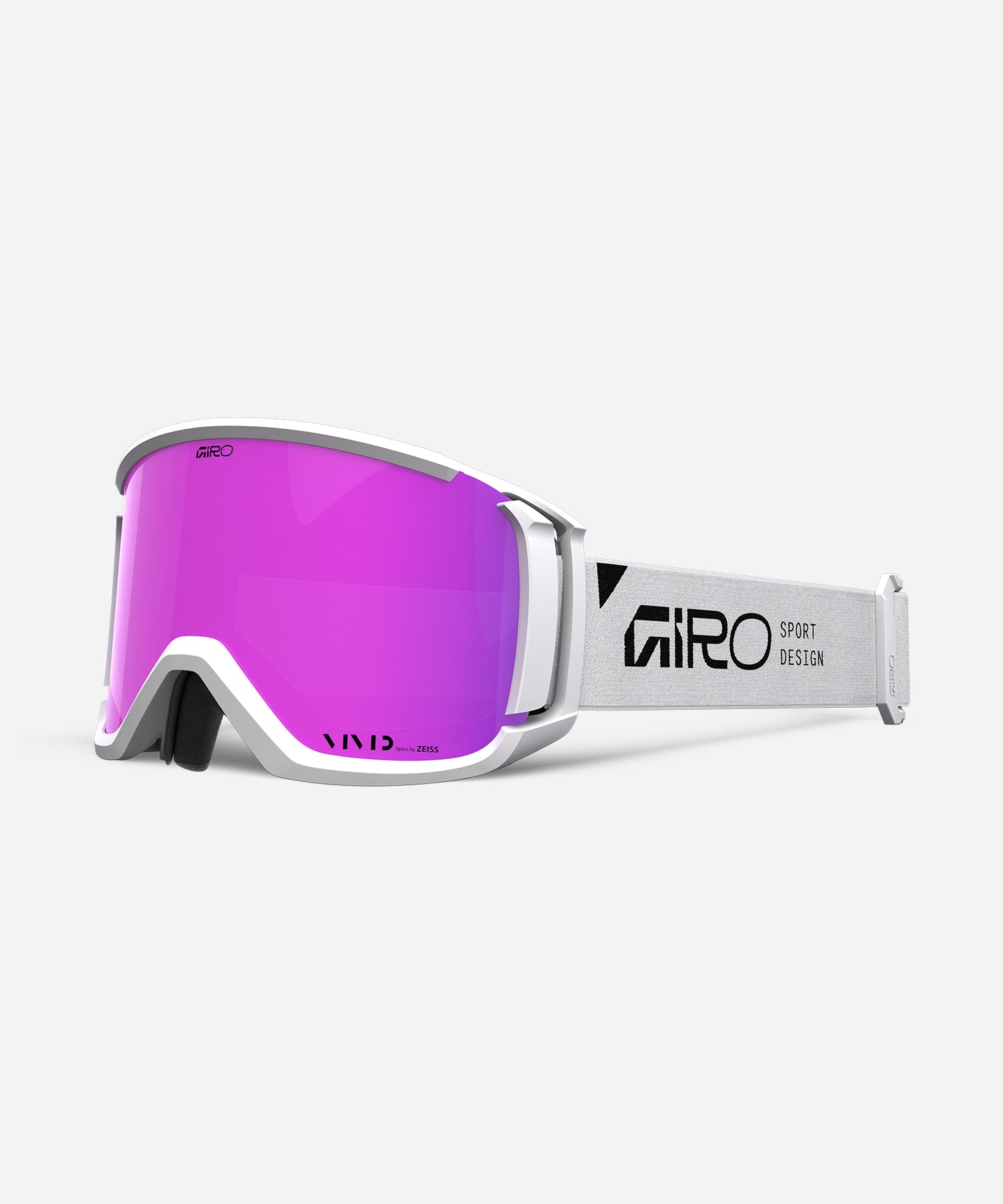 Giro Revolt Goggles Stacked White - VIVID Pink