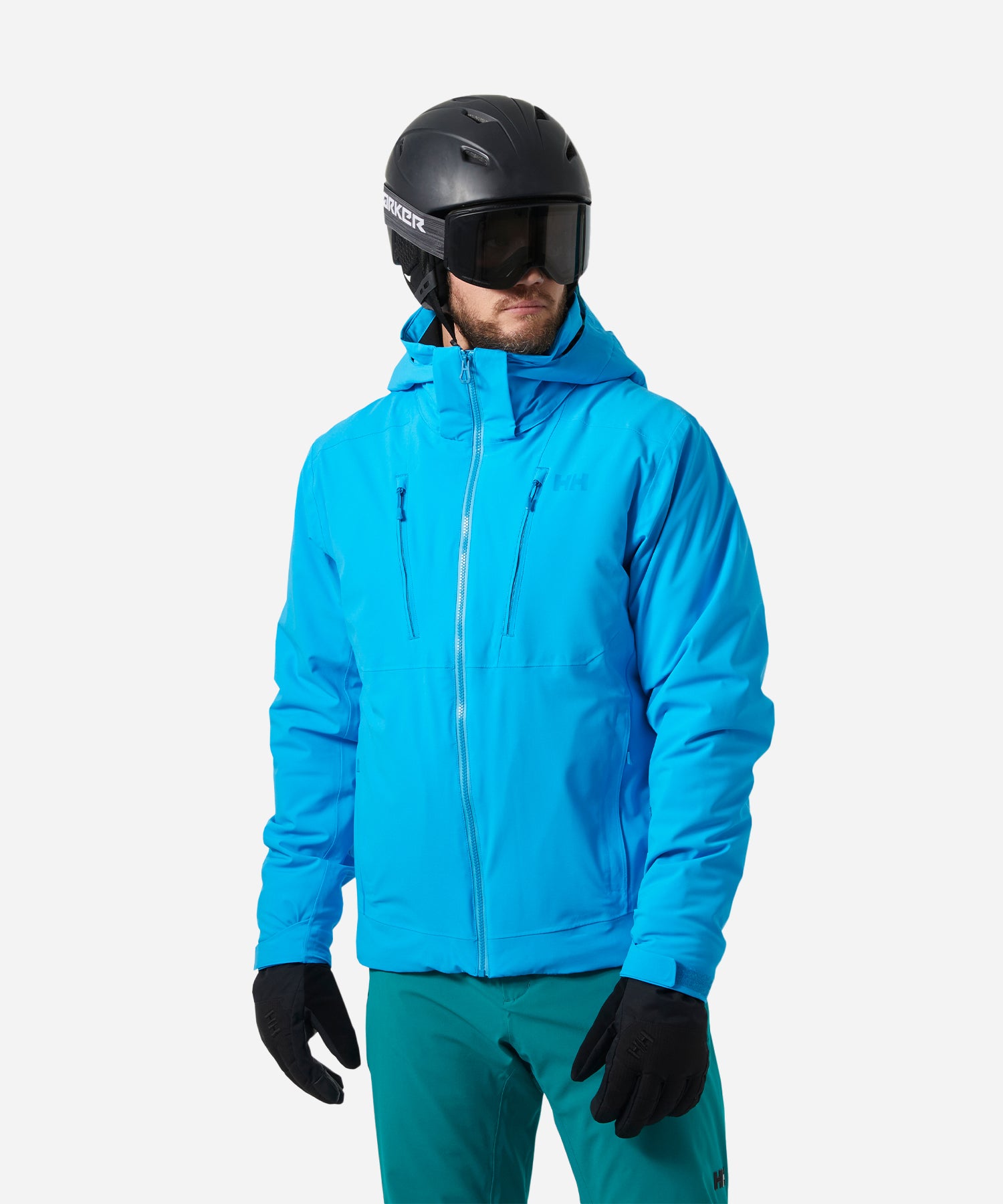 HellyHansenAlpha4.0JacketCyan-ModelFront