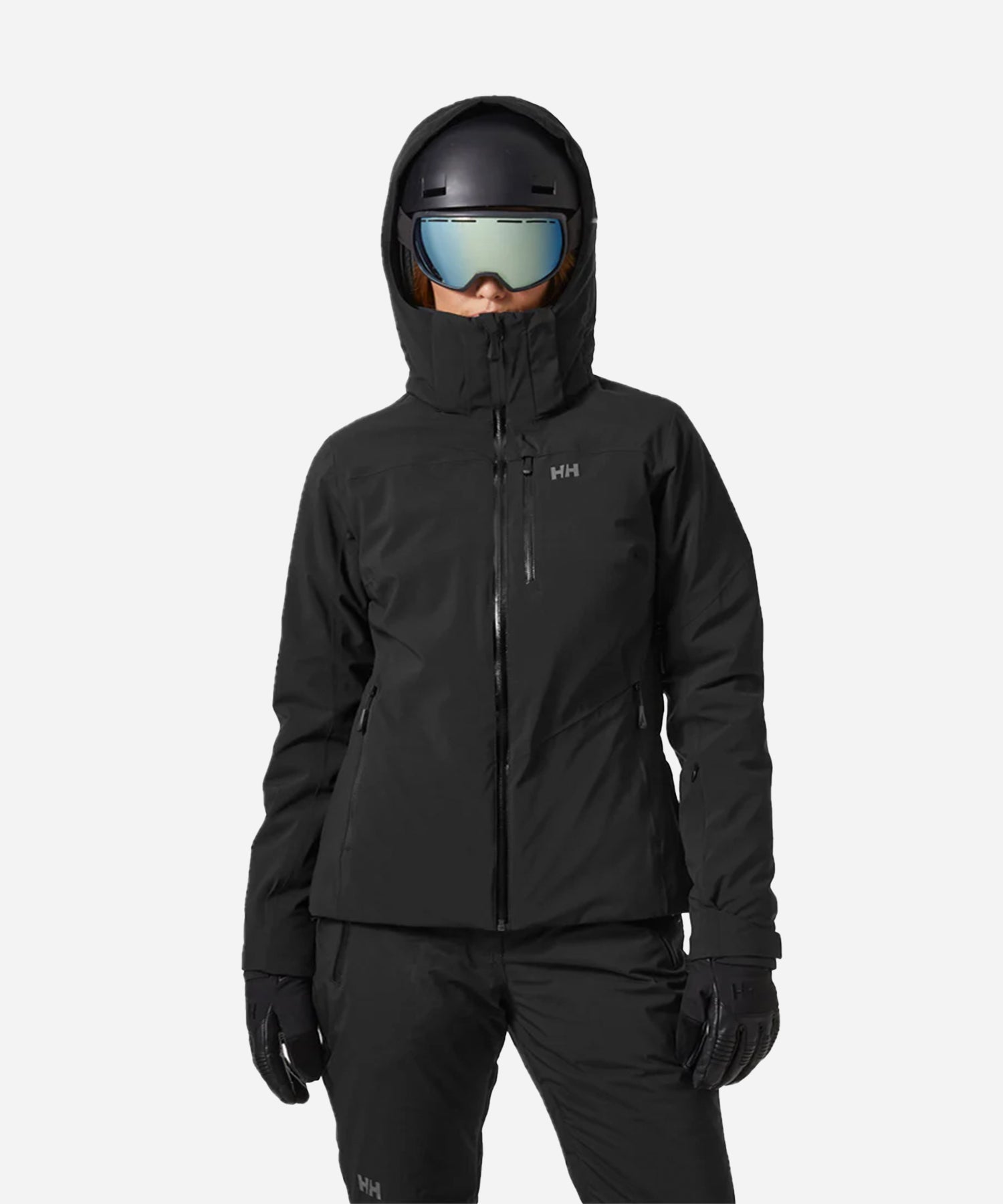 HellyHansenAlpheliaJacketBlack-ModelFront