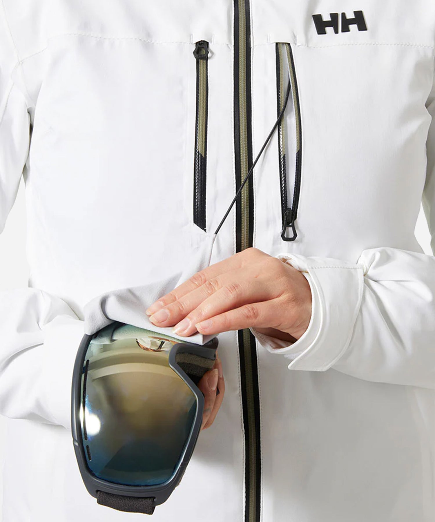 HellyHansenAlpheliaLifaloftJacketWhite-GoggleWipe