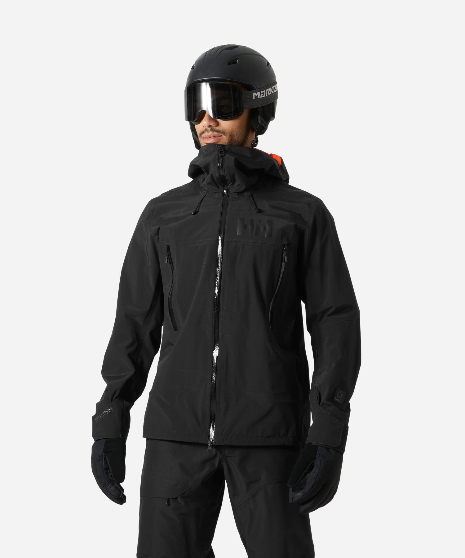 HellyHansenSognShell2.0Black-ModelFront