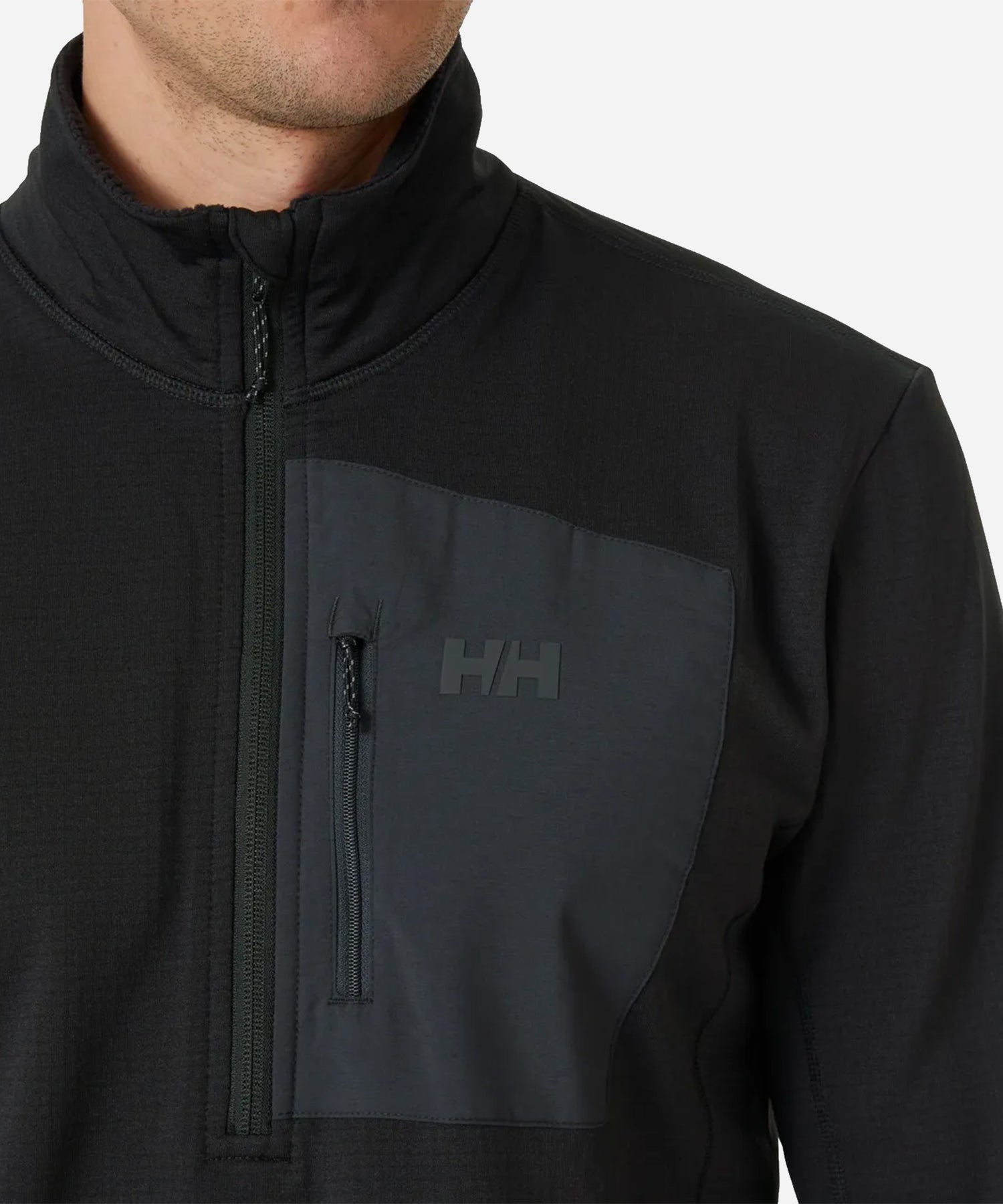 HellyHansenVersalite1_2ZipFleeceBlack-Detail