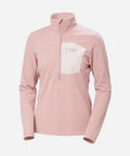 Helly Hansen Women's Versalite 1/2 Zip Fleece Pink Salt