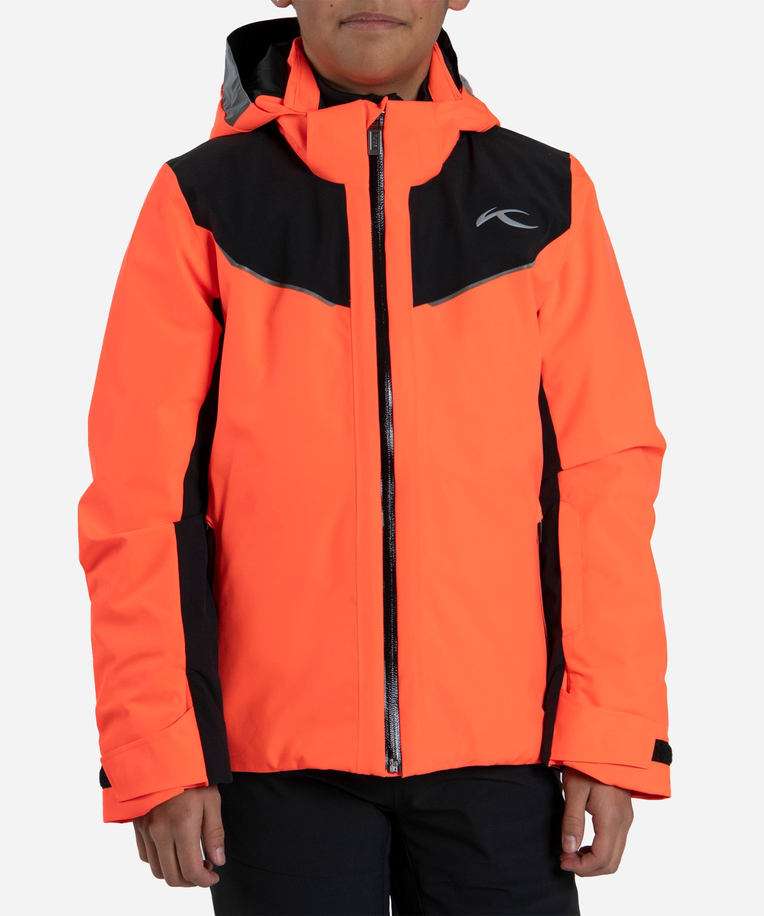 KJUSBoy_sFormulaJacketSolarFlare_Black-ModelFront