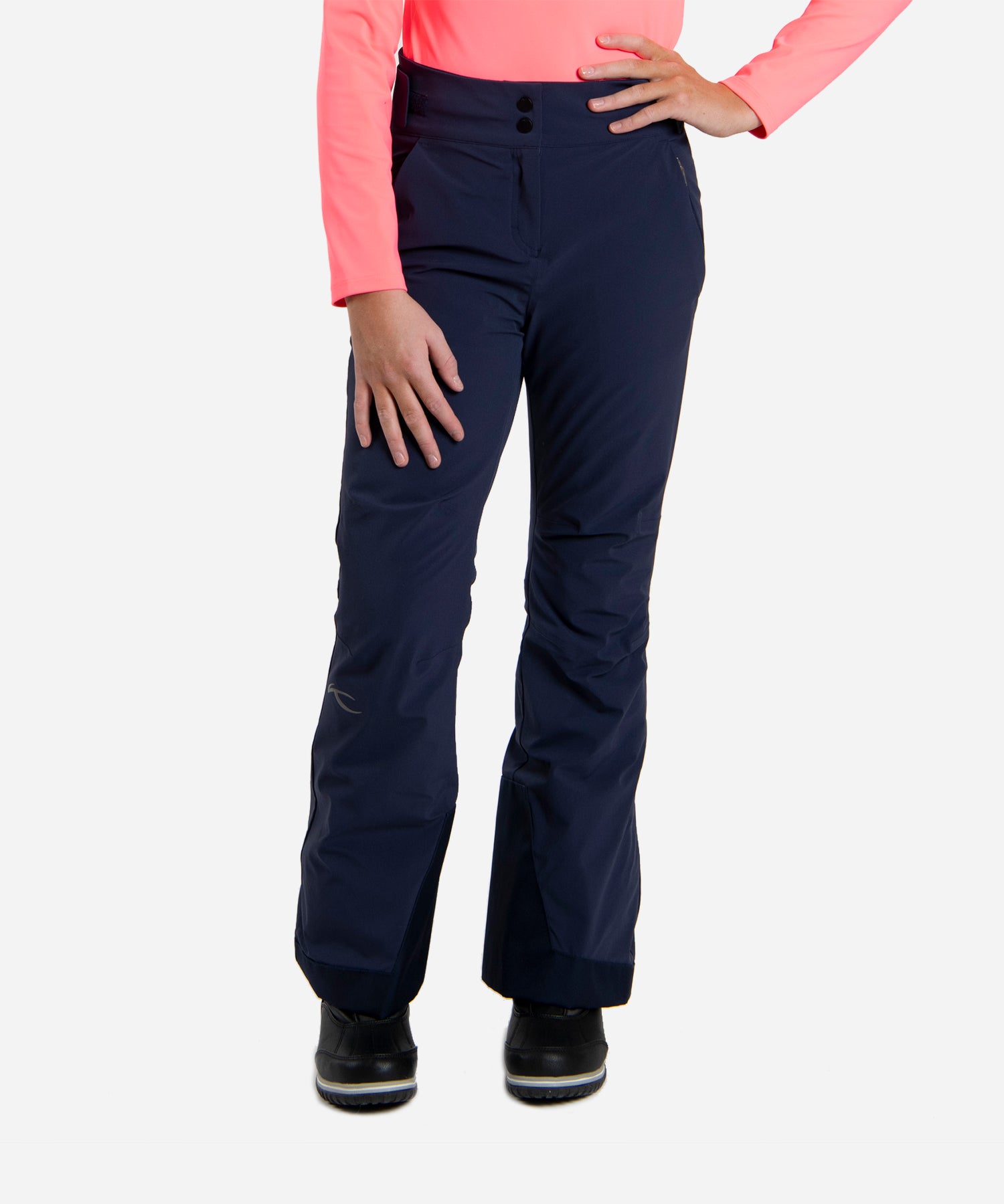 KJUSGirlsWhiteoutPantAtlantaBlue-ModelFront