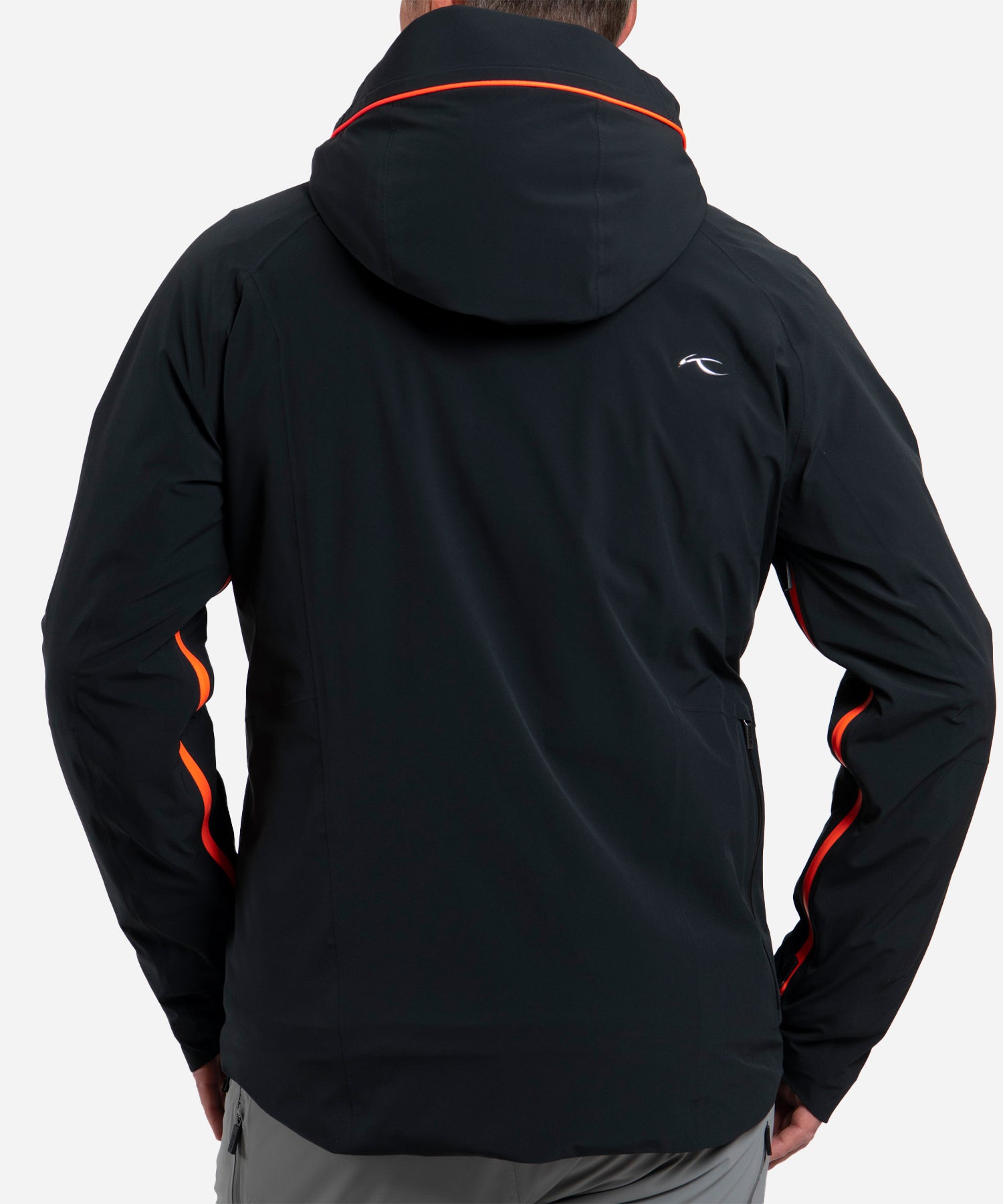 KJUSMen_sLasseAirflowJacketBlackSolarFlare-ModelBack