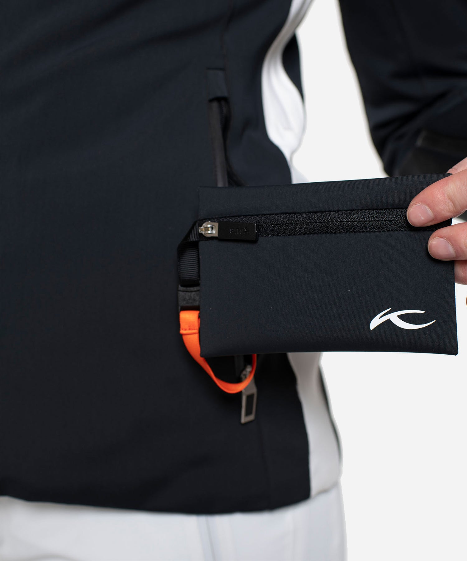 KJUSWomen_sFormulaJacketBlack_White-PocketBag