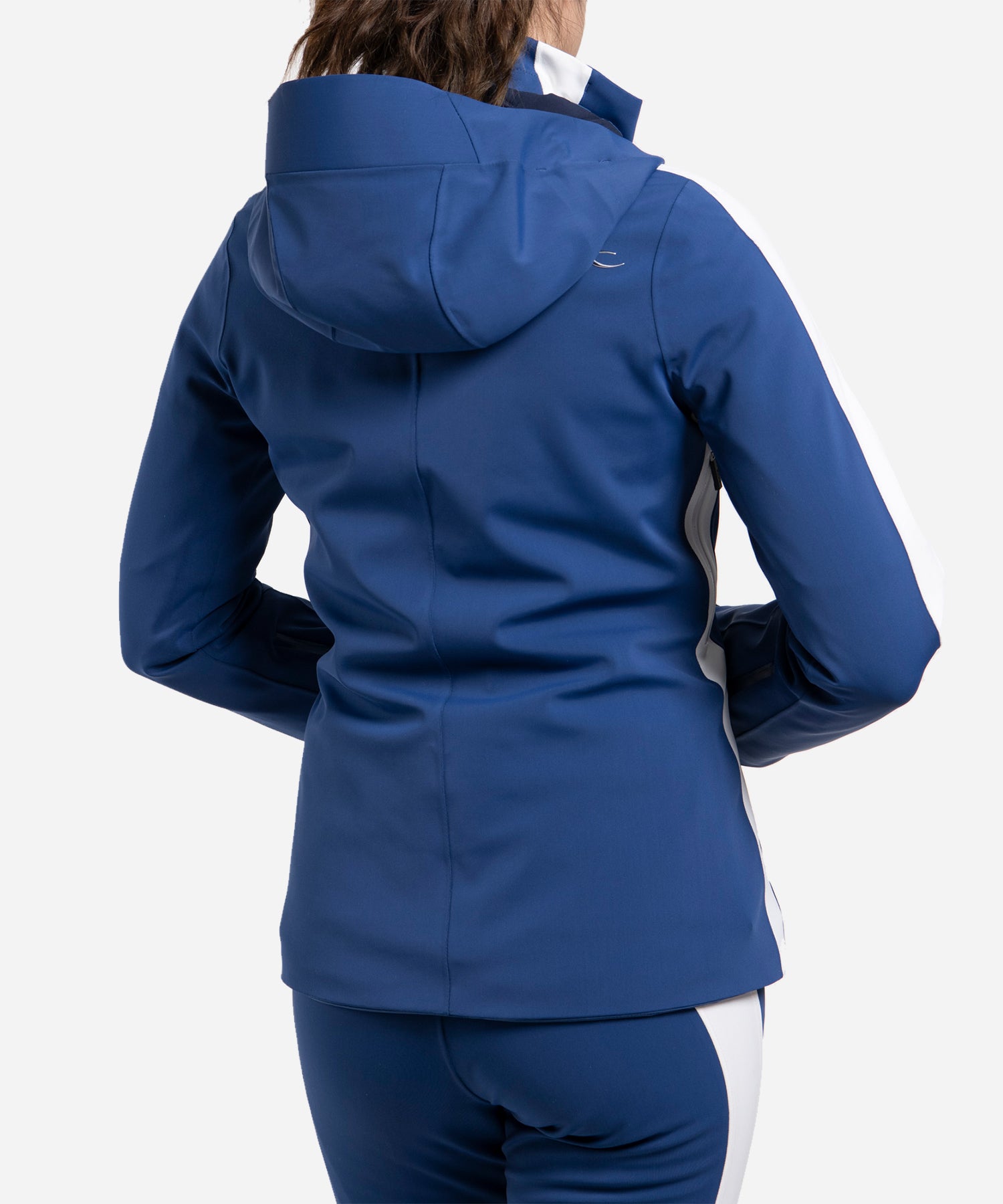 KJUSWomen_sFormulaJacketSapphire_White-ModelBack