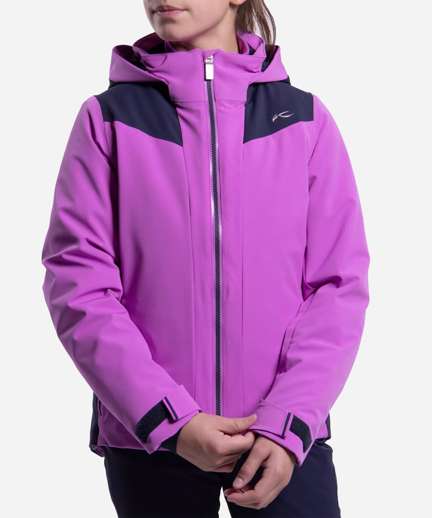 KjusGirl_sFormula2.0JacketFoxglove-ModelFront