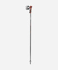 Leki Airfoil 3D Pole Black Dark Anthracite Bright Red