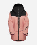Mammut Women's Haldigrat HS Hooded Jacket Quartz Dust Black