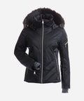 Nils St. Anton Faux Fur Jacket Black