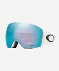 Oakley Flight Deck Goggles Matte White - PRIZM Sapphire