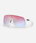 Oakley Sutro Sunglasses Polished White - Prizm Sapphire