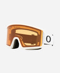 Oakley Target Line Goggles Matte White - Persimmon