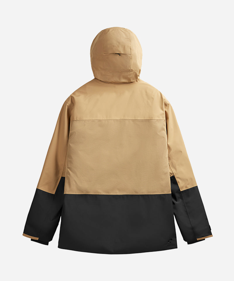 A men's snow jacket, the Picture Track Jacket, shown from the back.