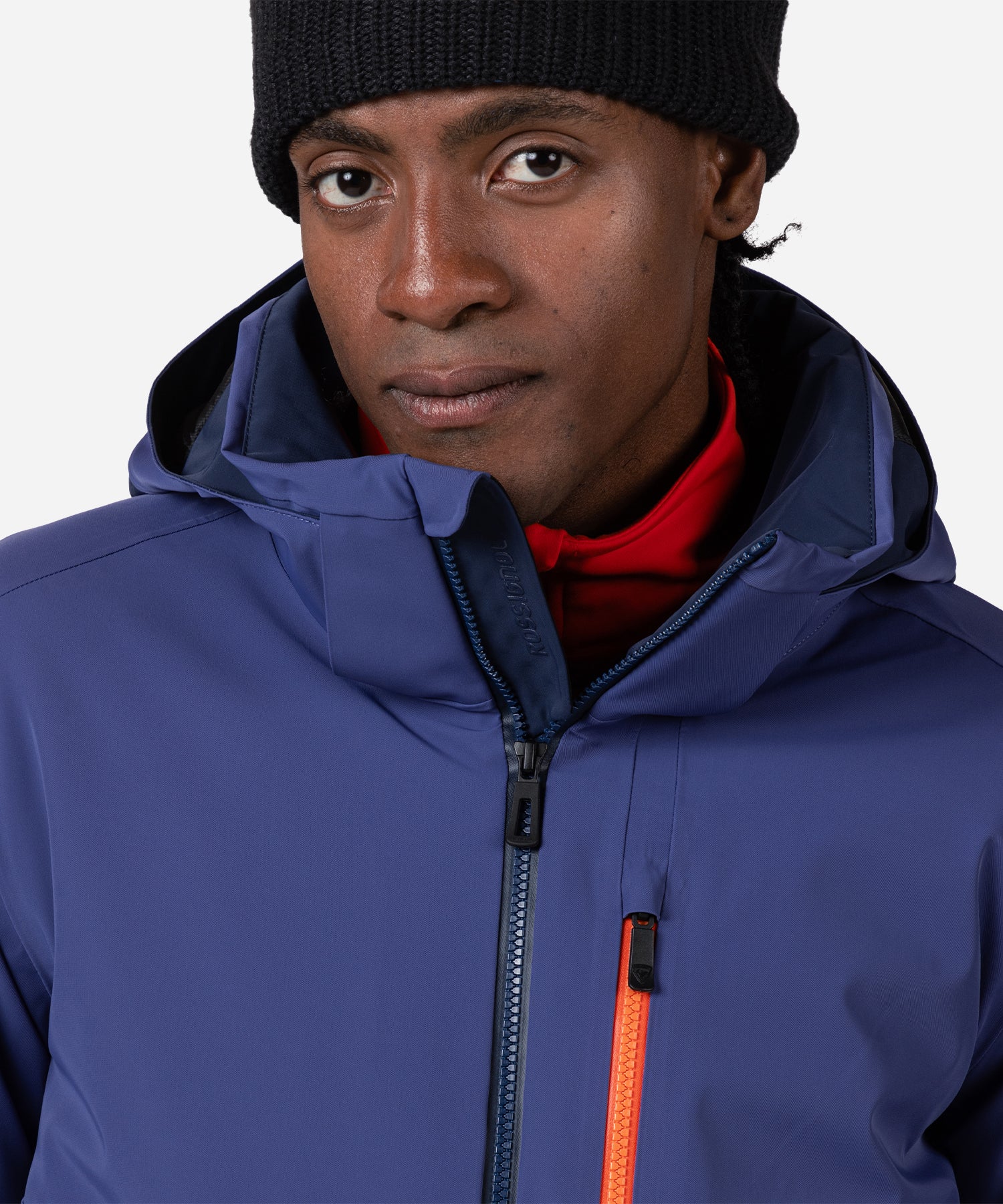 RossignolMen_sBlacksideJacketFutureBlue-ModelFrontClose