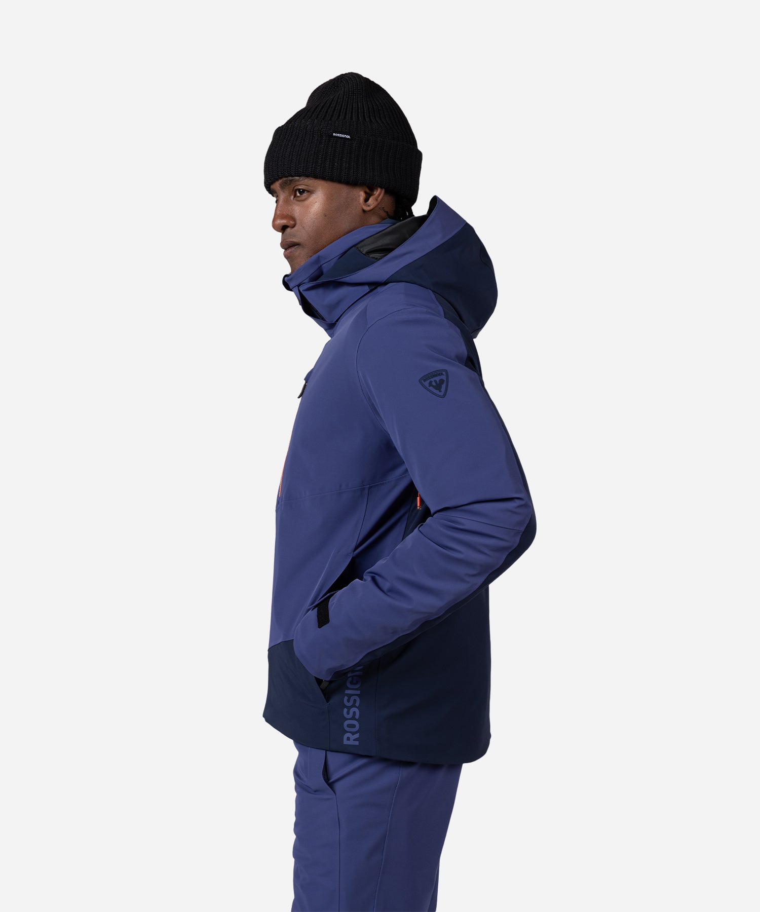 RossignolMen_sBlacksideJacketFutureBlue-ModelSide