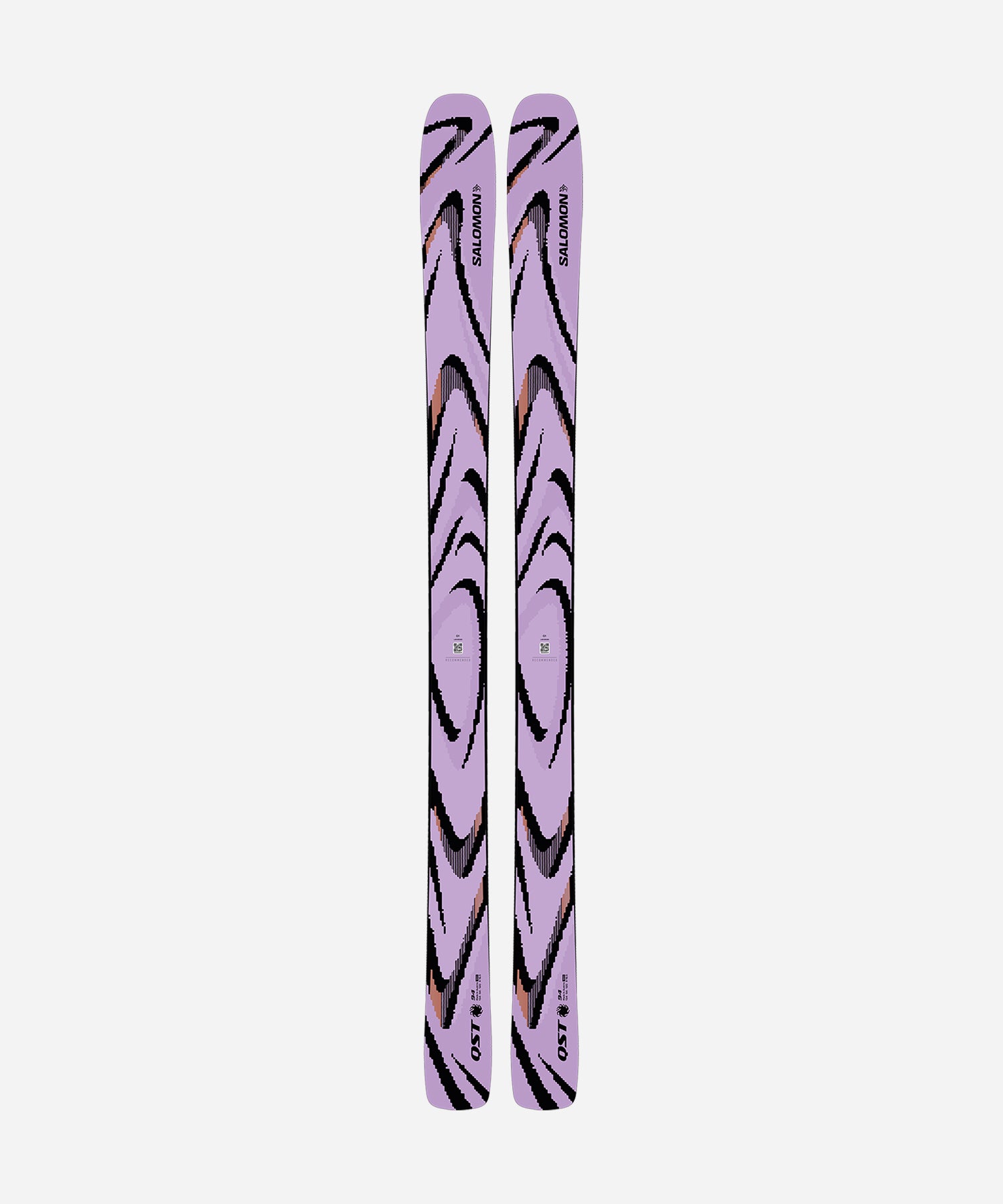 Salomon QST 94 2027 Ski Lilac Black Fusion Coral